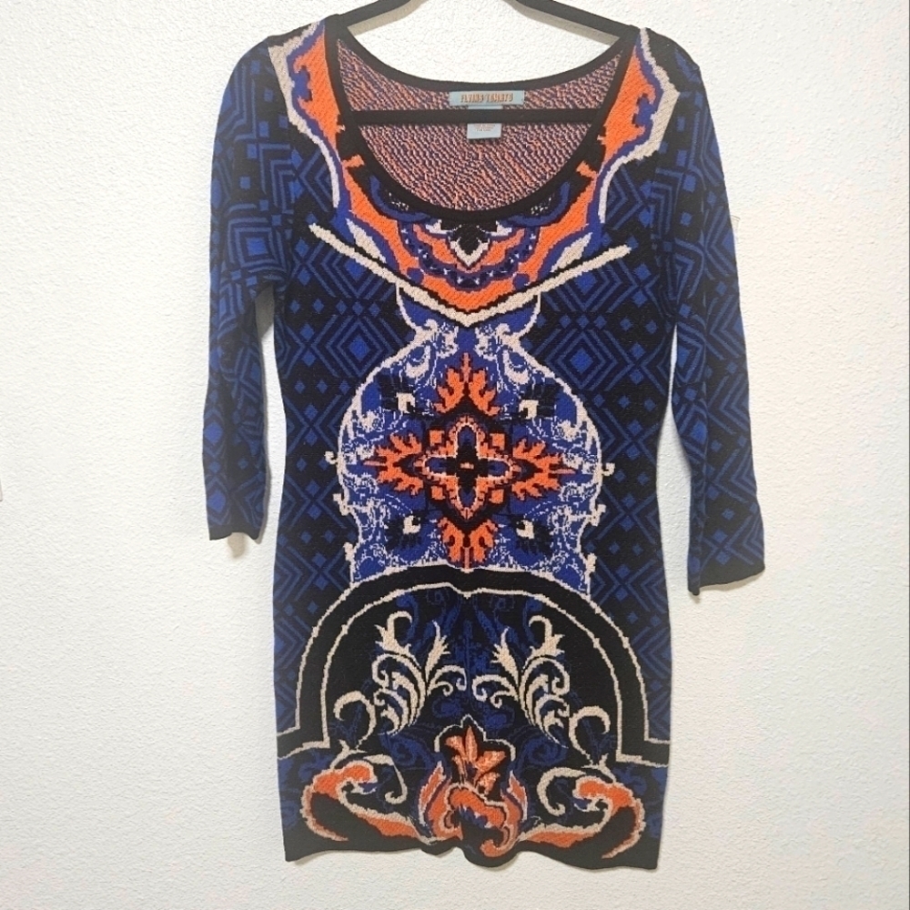 Flying Tomato art to wear sweater dress size medium